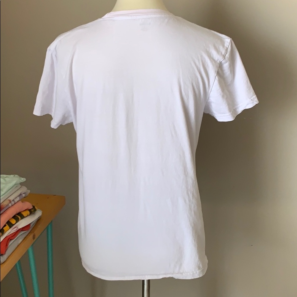 GOOD‎ VIBES Short Sleeve Tee Size Med * Multi Color - Picture 5 of 7